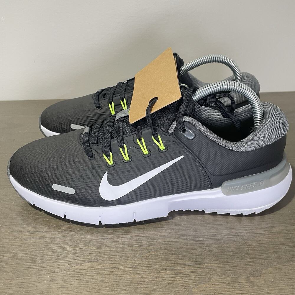Nike Mens Size 8.5 Shoes NEW Free Golf NN Black White FN0332-001 Spikeless